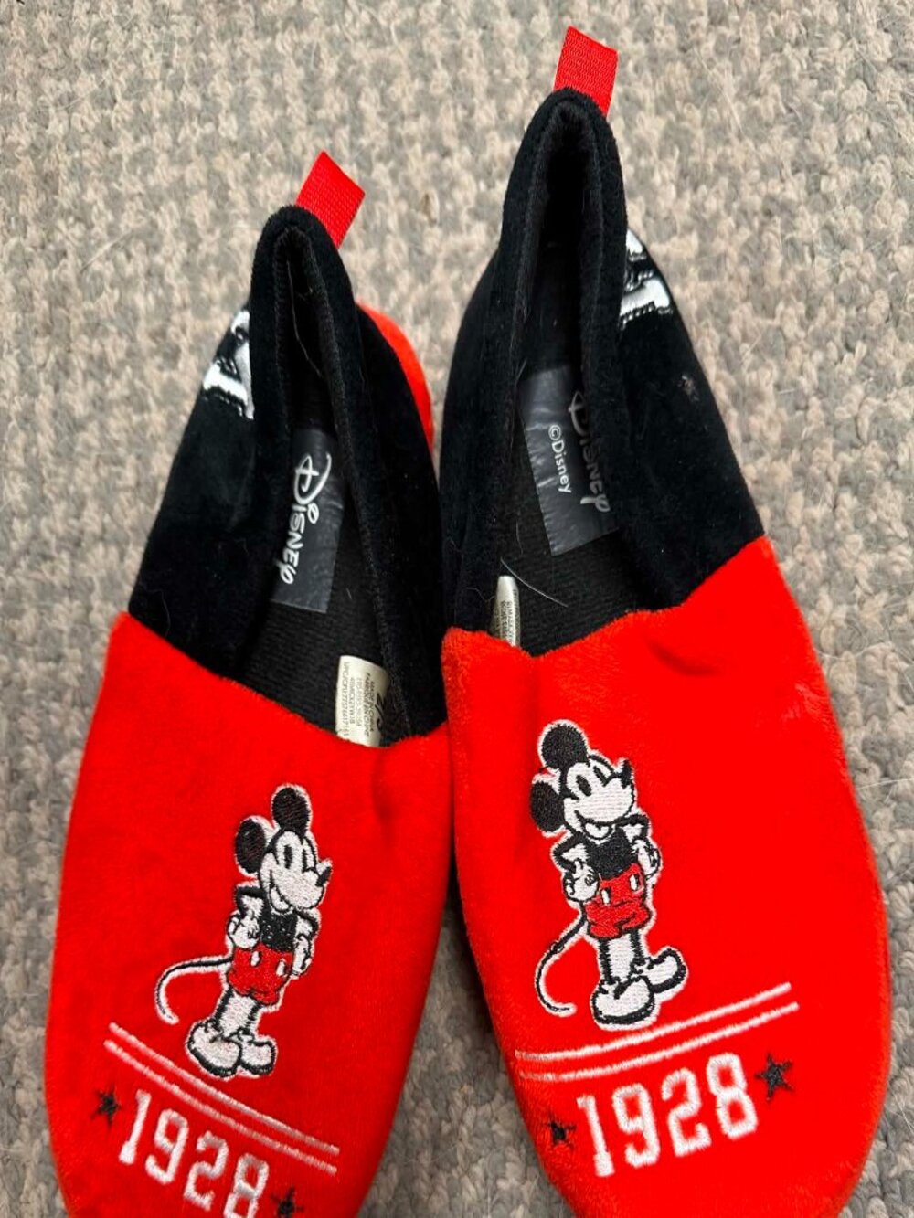 Kids Mickey Mouse slippers